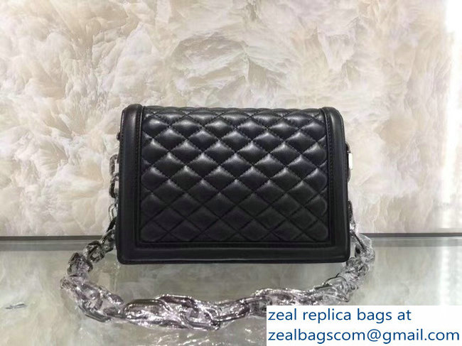 Dolce  &  Gabbana DG Girls Shoulder Bag In Quilted Nappa Leather Black 2019